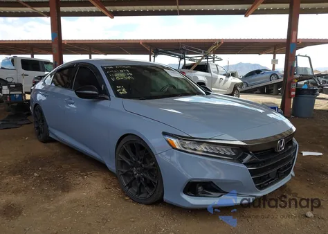2021 Honda Accord Sport 2.0T from USA, damaged, VIN 1HGCV2F32MA023891
